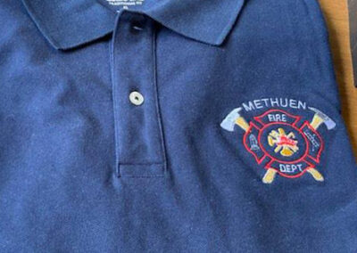 Methuen Fire Department Embroidered Polo